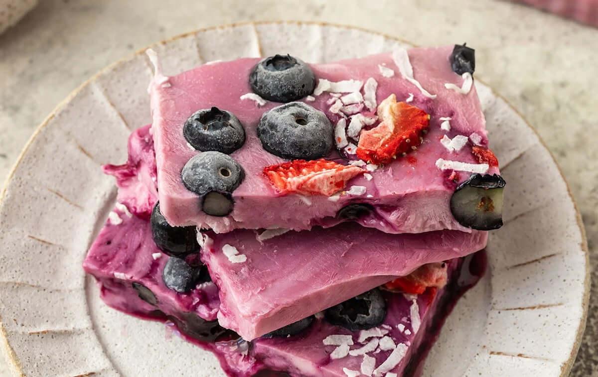 Blueberry Collagen Morning Bars - restora:cell