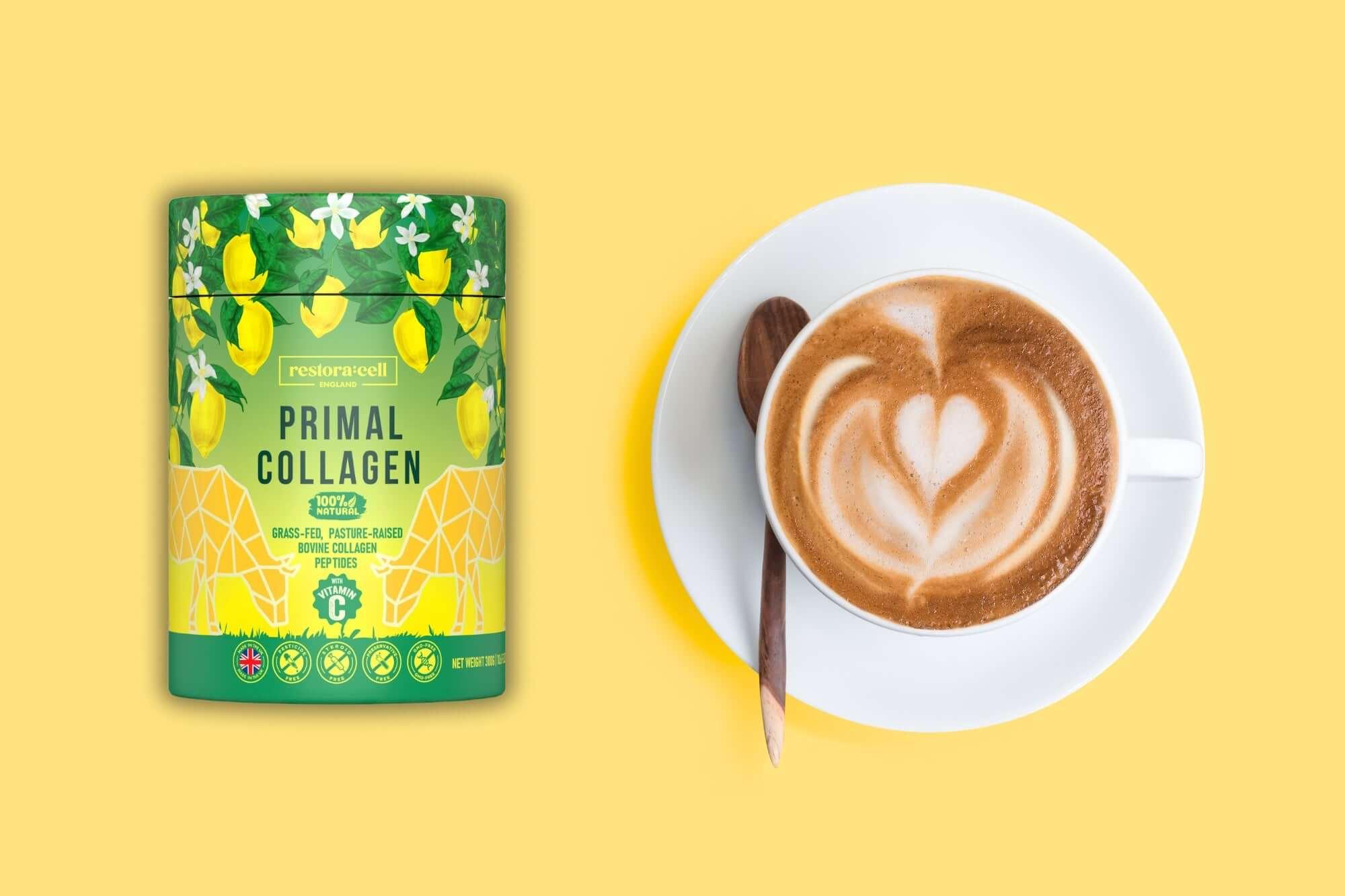 Energize Your Morning with Primal Collagen Coffee: A Recipe for Health and Vitality - restora:cell