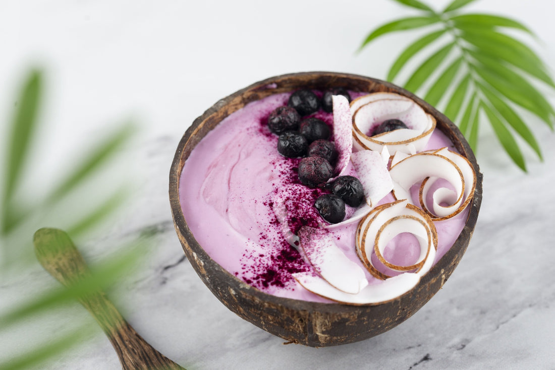 Blueberry Yoghurt Bowl with Cellular Collagen